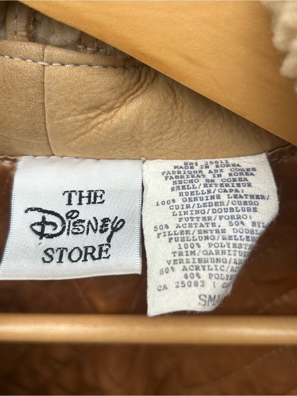 RARE VINTAGE DISNEY genuine leather jacket - Picture 5 of 12